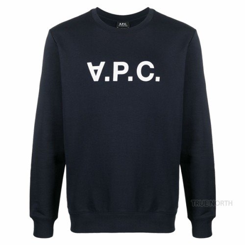 [아페쎄] 여성 COECQ F27644 IAK VPC 비바 로고 맨투맨 티셔츠 네이비