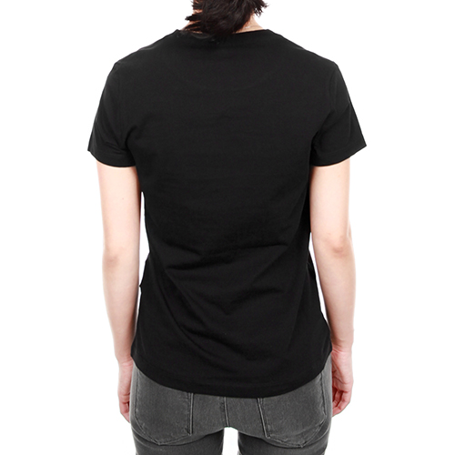 [겐조] 4YB 2TS733 99 / 홀리데이 컬렉션 아이 반팔 티셔츠 / 블랙 / 여성 티셔츠