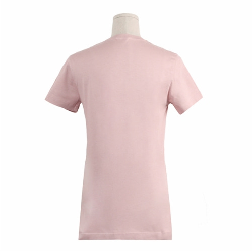 [몽클레어] 20SS 여성 8C73200 V8058 510 로고 패치 반팔 티셔츠 핑크