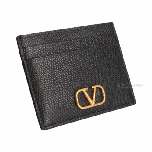 [발렌티노] 21SS 여성 VW2P0V32SNP 0NO V 로고 카드 지갑 홀더 블랙