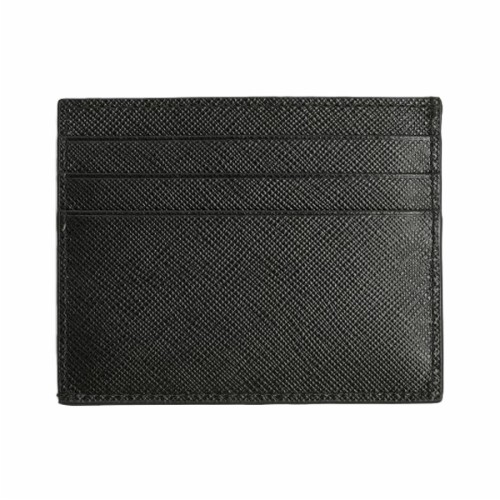 [프라다] 22SS 남성 2MC223 QHH F0002 삼각 로고 사피아노 카드 지갑 블랙