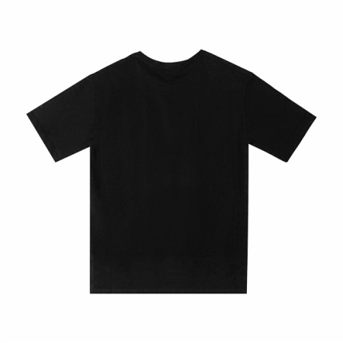 [발망] 23SS 남성 AH1EG000BB73 EAB 로고 프린트 반팔 티셔츠 블랙