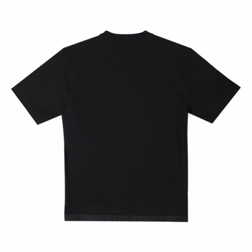[프라다] 23SS 남성 UJN661 11CK F0002 리나일론 삼각 로고 포켓 반팔 티셔츠 블랙