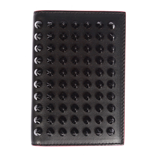 [크리스찬루부탱] 3165097 CM53 / 18SS 시프노스 스파이크 카드 지갑 홀더 / 블랙 / 공용
