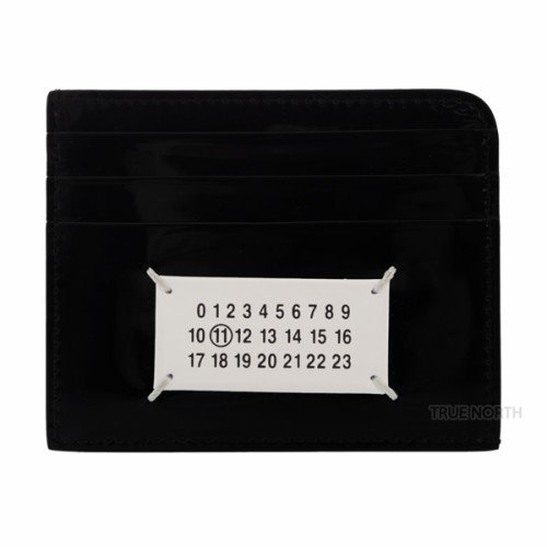 [메종마르지엘라] 21FW 공용 S56UI0214 P2921 T8013 넘버 패치 카드 지갑 블랙