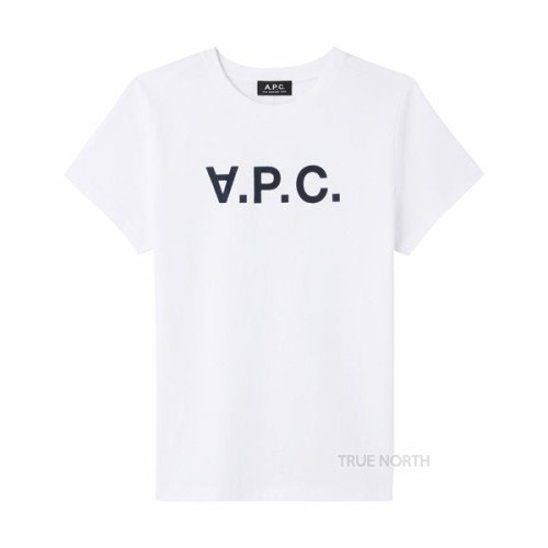 [아페쎄] 22SS 여성 COBQX F26588 IAK VPC 로고 반팔 티셔츠 화이트