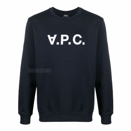 [아페쎄] 여성 COECQ F27644 IAK VPC 비바 로고 맨투맨 티셔츠 네이비