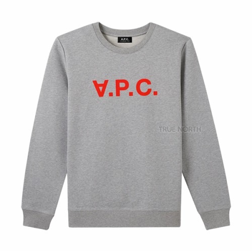 [아페쎄] 22FW 남성 COECQ H27749 PLA VPC 로고 맨투맨 티셔츠 멜란지그레이