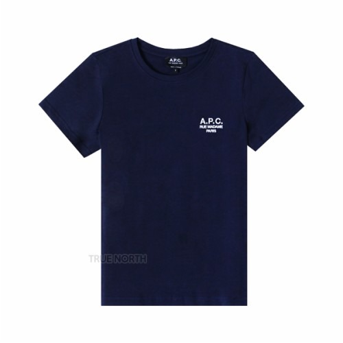 [아페쎄] 여성 COEZC F26842 IAK 로고 반팔 티셔츠 네이비
