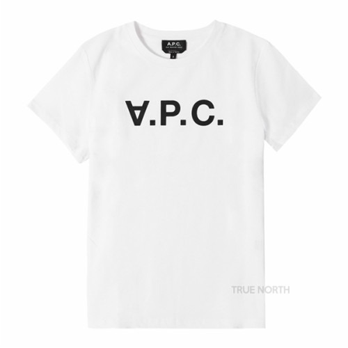 [아페쎄] 23SS 남성 COBQX H26586 IAK VPC 로고 반팔 티셔츠 화이트